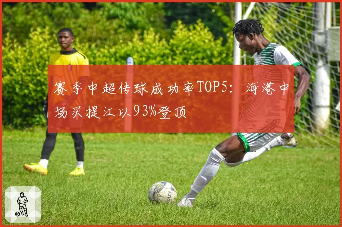 赛季中超传球成功率TOP5：海港中场买提江以93%登顶