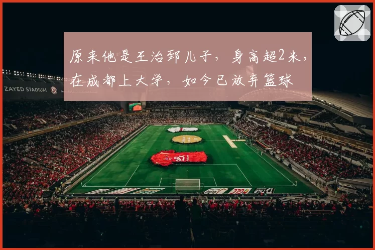 原来他是王治郅儿子，身高超2米，在成都上大学，如今已放弃篮球